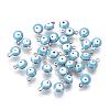 304 Stainless Steel Enamel Charms STAS-G122-24A-2