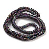 Electroplated Synthetic Non-magnetic Hematite Beads Strands G-H020-M01-19-2