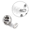 Non-Tarnish 304 Stainless Steel Bead Tips STAS-K268-01B-P-1