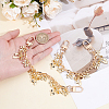 2Pcs Alloy Chains Bag Extender Chains HJEW-BBC0001-44-3