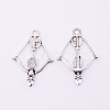 Alloy Pendants PALLOY-WH0076-44AS-RS-1