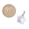 AB Color Plated Glass Pendants PALLOY-JF04596-02-2