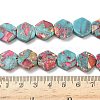 Dyed Synthetic Imperial Jasper Beads Strands G-D337-14mm-A03-5