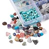 180G 15 Styles Natural & Synthetic Mixed Gemstone Beads Set G-FS0005-73-4