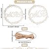 Wooden Big Pendants DIY-WH0016-45-2