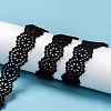 Hollow Flower Faux Sueded Cord LW-R019-1090-2