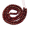 Baking Paint Glass Beads X1-DGLA-N010-8mm-07-2
