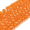 Transparent Glass Beads EGLA-A035-T8mm-D05-1