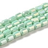 Electroplate Glass Beads Strands EGLA-D031-01F-1