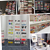 2 Sets 2 Style Assembled Acrylic Nail Art Display Rack ODIS-PH0001-65-6