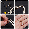 12Pcs 2 Styles 925 Sterling Silver Locking Jump Ring STER-BBC0008-13-5
