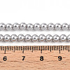 Baking Paint Pearlized Glass Pearl Bead Strands X-HY-N002-4mm-A03-5