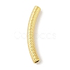 304 Stainless Steel Curved Tube Beads STAS-M071-03B-G-2