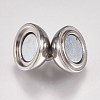 Tarnish Resistant 304 Stainless Steel Magnetic Clasps X-STAS-G173-05P-10mm-3