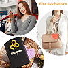 24Pcs Cloth Plush Keychains KEYC-WH0038-68-7