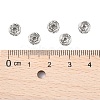 316 Surgical Stainless Steel Crystal Rhinestone Spacer Beads STAS-N032-06P-3