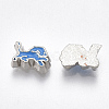 Alloy Enamel Cabochons PALLOY-T054-15-2