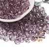 Transparent Colours Glass Round Beads SEED-F006-04A-06-1