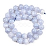 Natural Blue Lace Agate Beads Strands G-D106-A01-10mm-3
