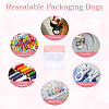 15Pcs Rectangle EVA Resealable Packaging Bags ABAG-TA0001-28A-8