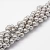 Shell Pearl Beads Strands BSHE-L026-05-8mm-1