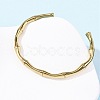 304 Stainless Steel Cuff Bangles BJEW-B150-01G-3