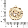 Christmas Theme Alloy Enamel Pendants ENAM-D060-04G-3