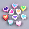 Handmade Polymer Clay Beads X-CLAY-T016-66-2