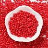 Baking Paint Glass Seed Beads SEED-H002-I-A513-2