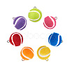 14Pcs 7 Colors Cloth Fabric Pendants FIND-TA0001-59-2