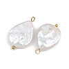 Natural Freshwater Pearl Keshi Pearl Pendants STAS-D378-06A-G-2