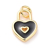 Brass Enamel Pendants KK-M218-11D-RS-1