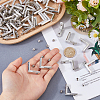50 Bags L-shaped Aluminum Joint Corner Brackets with 2Pcs Screw FIND-FH0018-05-3