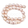 Natural Cultured Freshwater Pearl Beads Strands PEAR-F020-24B-3