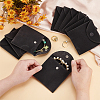 Square Velvet Jewelry Package Bags ABAG-WH0035-055A-02-3