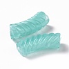 Two Tone Opaque Acrylic Beads OACR-A016-06G-3