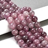 Natural Madagascar Rose Quartz Beads Strands G-B076-A01-03-2