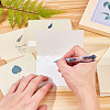 Leaf Pattern Kraft Envelopes and Greeting Cards Set DIY-CP0001-78-2
