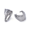 Tarnish Resistant 304 Stainless Steel Snap on Bails STAS-E466-22P-2