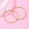Ion Plating(IP) 304 Stainless Steel Hoop Earrings LS-EJEW-N0016-11G-F-2