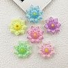 Opaque Resin Cabochons CRES-I046-07-1