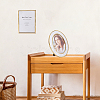 2Pcs 2 Styles Glass & Iron & Aluminum Photo Frame Stands AJEW-OC0005-83-5