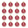 Golden Plated Alloy Enamel Charms X-ENAM-S118-08I-2