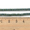 Electroplated Synthetic Non-Magnetic Hematite Beads Strands G-I360-C03-06-4