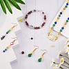 DIY Round Cat Eye Beads Bracelet Making Kit DIY-SZ0006-56A-5