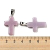 Synthetic Luminous Stone Dyed Pendants G-H308-06P-02-4