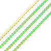 Brass Rhinestone Strass Chains CHC-N017-003B-B01-1