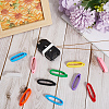 Gorgecraft 30Pcs 10 Colors Anti-Lost Silicone Pendant FIND-GF0005-89-4