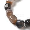 Natural Agate Beads Strands G-H295-A01-09-4