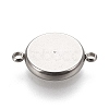 Tarnish Resistant 304 Stainless Steel Links Connectors Settings X-STAS-K202-02E-P-2